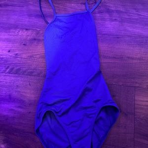 teal dance leotard